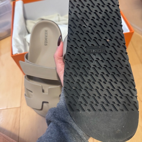 HARD TO FIND COLOR - Hermes CHYPRE Sandal size 6/36!!! - Picture 3 of 4